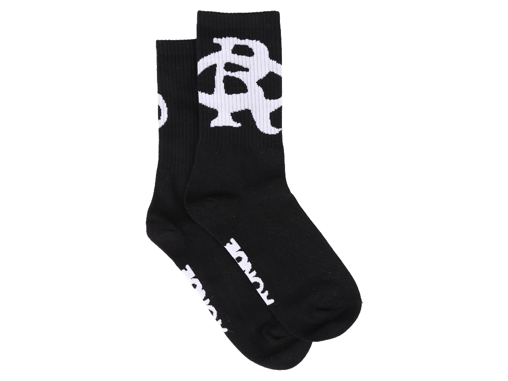 Logo Socks Black/White